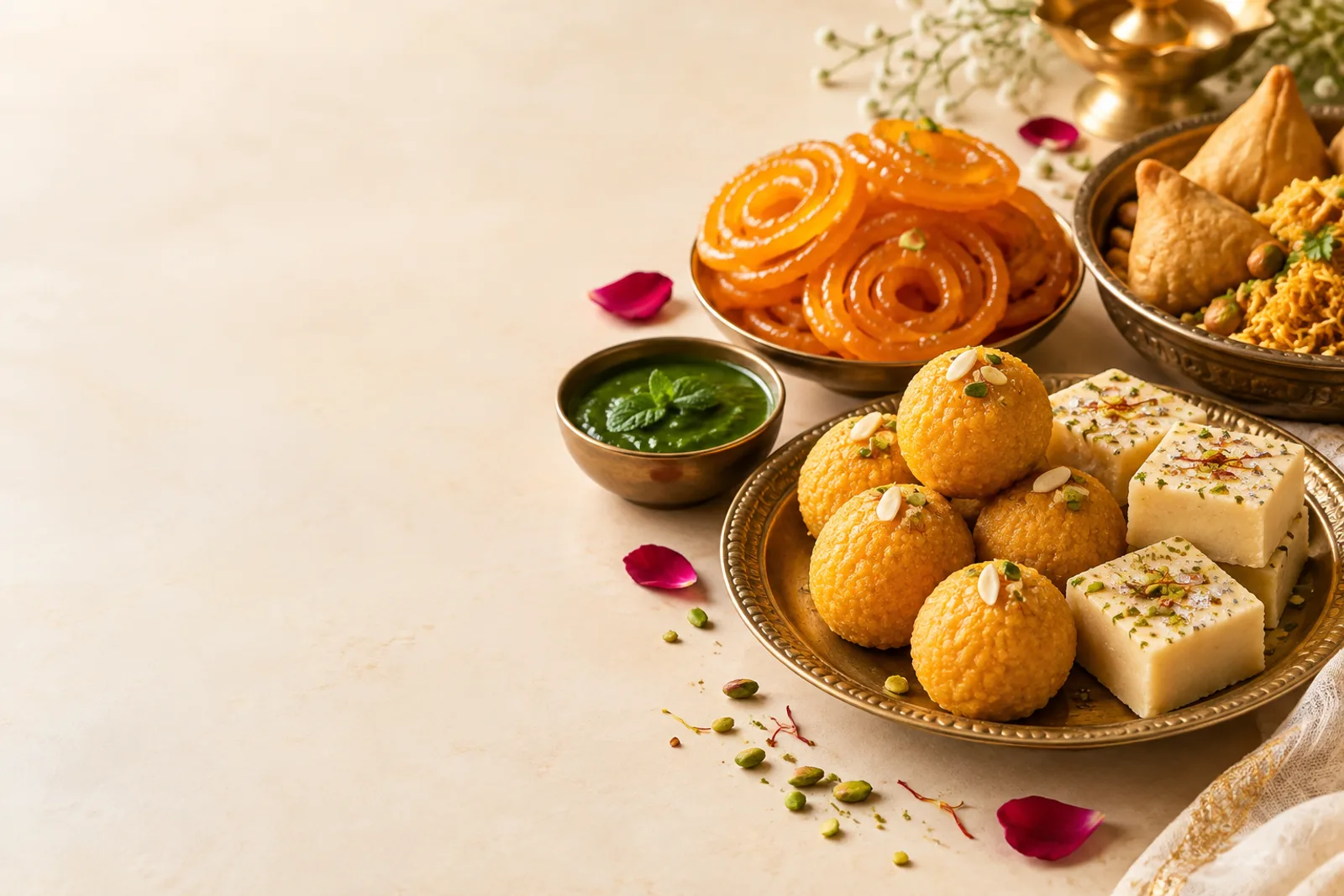 Indian sweets and snacks